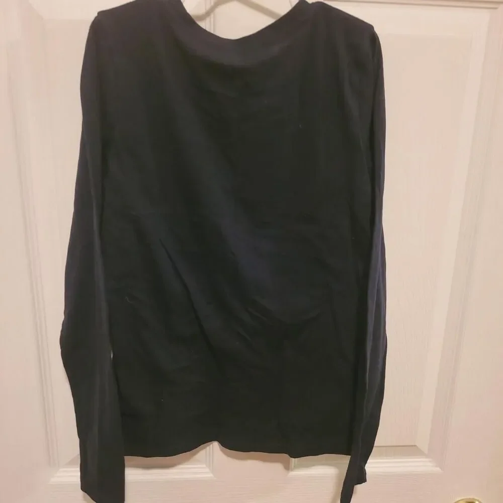Abercrombie-fitch Navy and Black Shirt